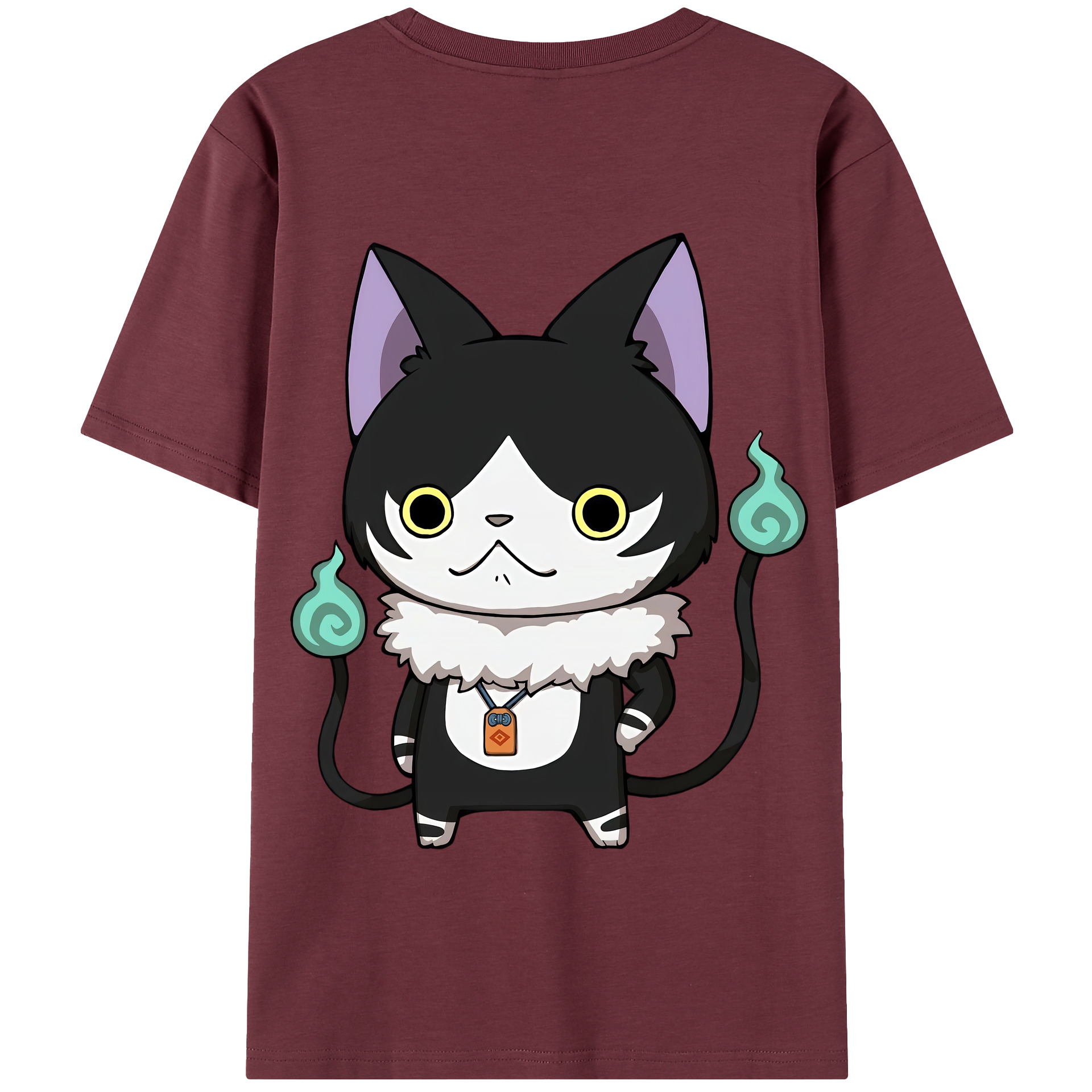 （画像用） 妖怪ウォッチ Yo-kai Watch 綿100％半袖Tシャツ（背面プリント）
